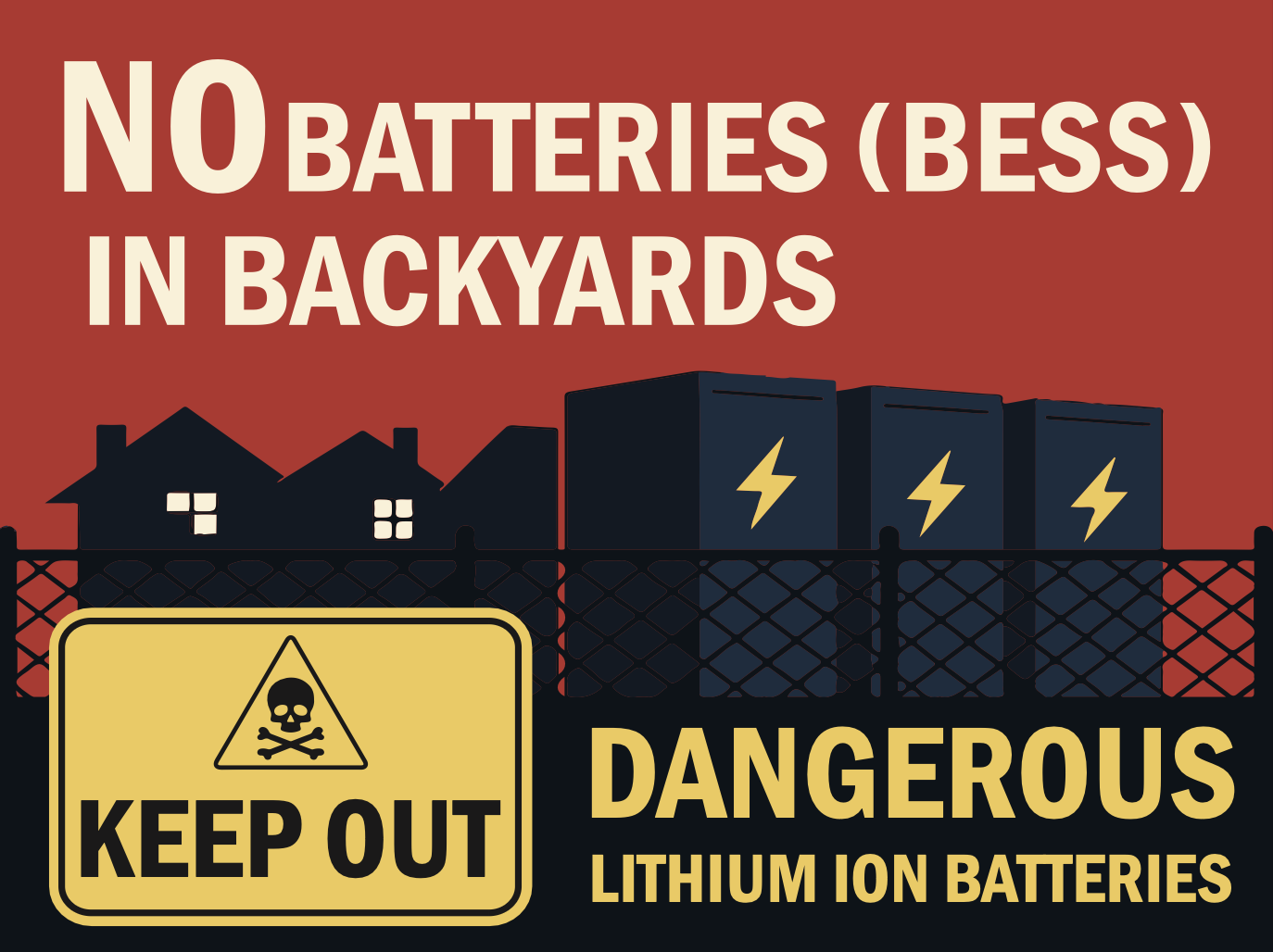 No Batteries in Backyards